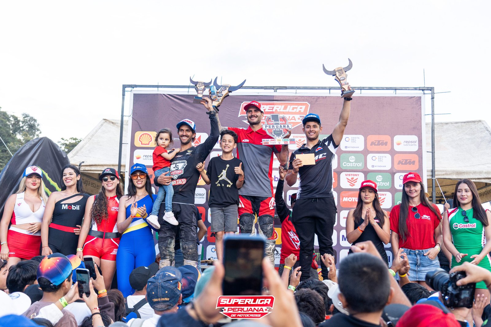 Premiación Superliga Peruana de Motocross