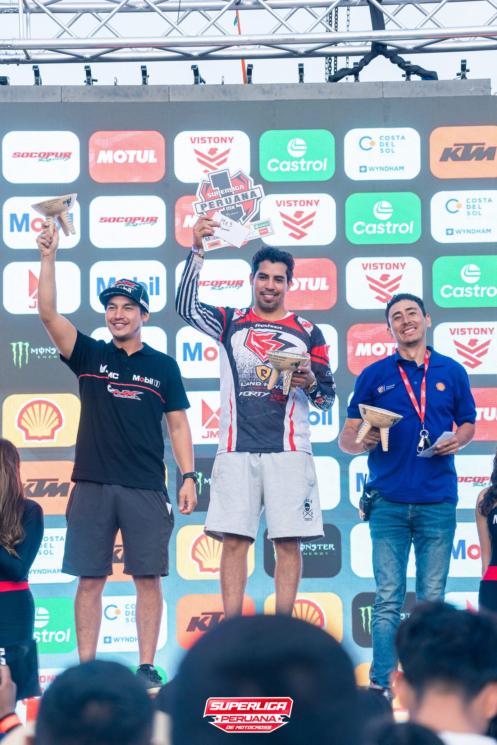 Premiación Superliga Peruana de Motocross